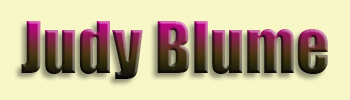 Blume, Judy<br>Author