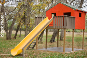 Playground slide