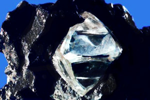 Diamond in carbon