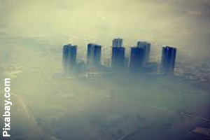 Air pollution causes global warming.