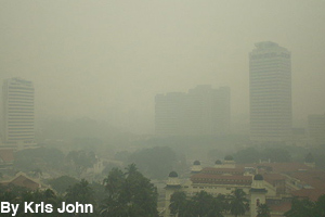 Air pollution from cars, trucks, and motorcycles