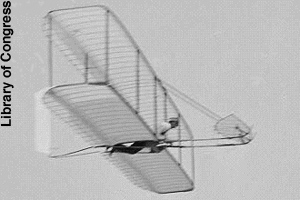 Glider flight in 1902