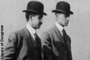 The Wright Brothers in 1910