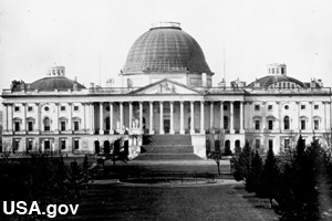 The Capitol Building in 1846