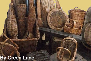 Sample of different kinds of baskets