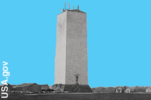 Beginning the building of the monument