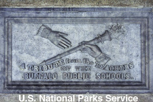 Donated bricks found inside the monument