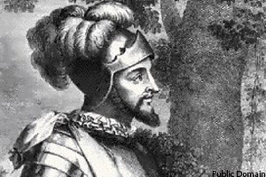 Painting of Vasco Nunez de Balboa