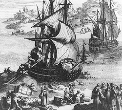 de La Salle's ship