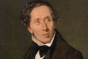 Painting of young Andersen