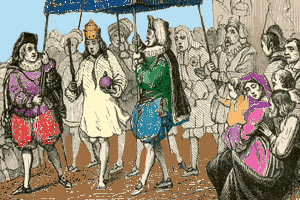 Drawing from <i>The Emperor's New Clothes</i>