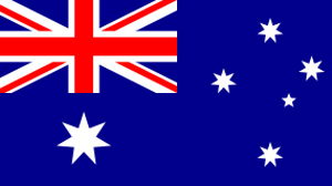 The flag of Australia