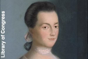 A young Abigail Smith Adams