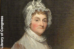 The official portrait of Abigail Adams