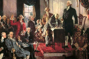 Signing the Declaration of Independence