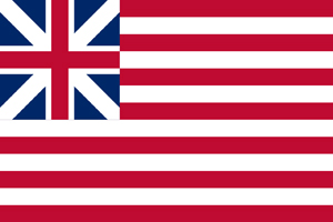The Grand Union flag of 1775