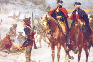 General Washington supported his troops.