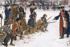 Baron Von Steuben trained the troops.