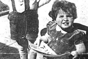 Madeleine (Marie Jana) as a small child