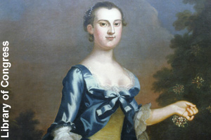 Martha as a young woman