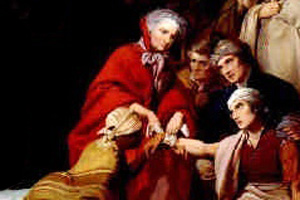 Martha Washington helped the soldiers during the Revolutionary War.