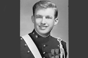 Donald Trump at age 18