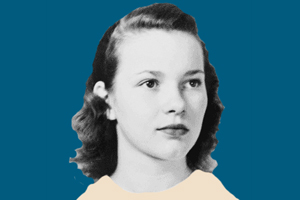 Rosalynn Carter, age 17