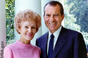 First Lady and President Nixon