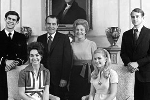 The Nixon Family in the White House