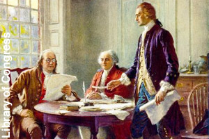 Editing the Declaration of Independence <br>with Franklin and Jefferson