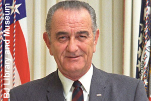Photo of President Lyndon Johnson