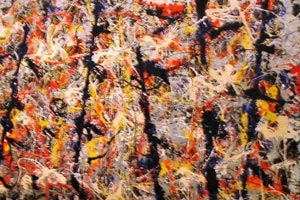 Blue Poles by Pollock
