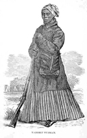 Harriet Tubman in Civil War clothing in 1863