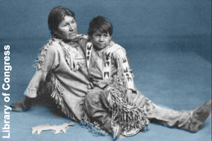 Clothes decorated with beads