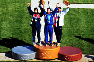Celebrating individual medals