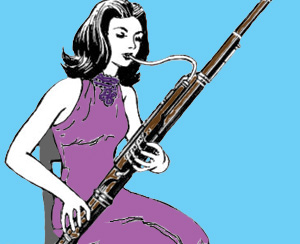 Correct way to hold a bassoon