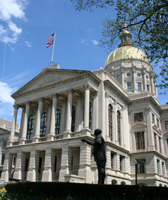 State capitol building of Georgia