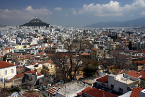 Mount Lycabettus in Athens