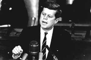 President John F. Kennedy