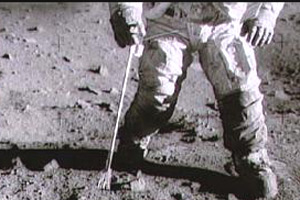 Walking on the moon