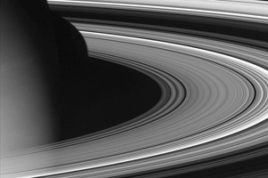 Picture of Saturn's rings taken by Cassini
